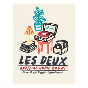 Les Deux - Les Deux Organik Pamuklu "Platines" Tişört | Fildişi