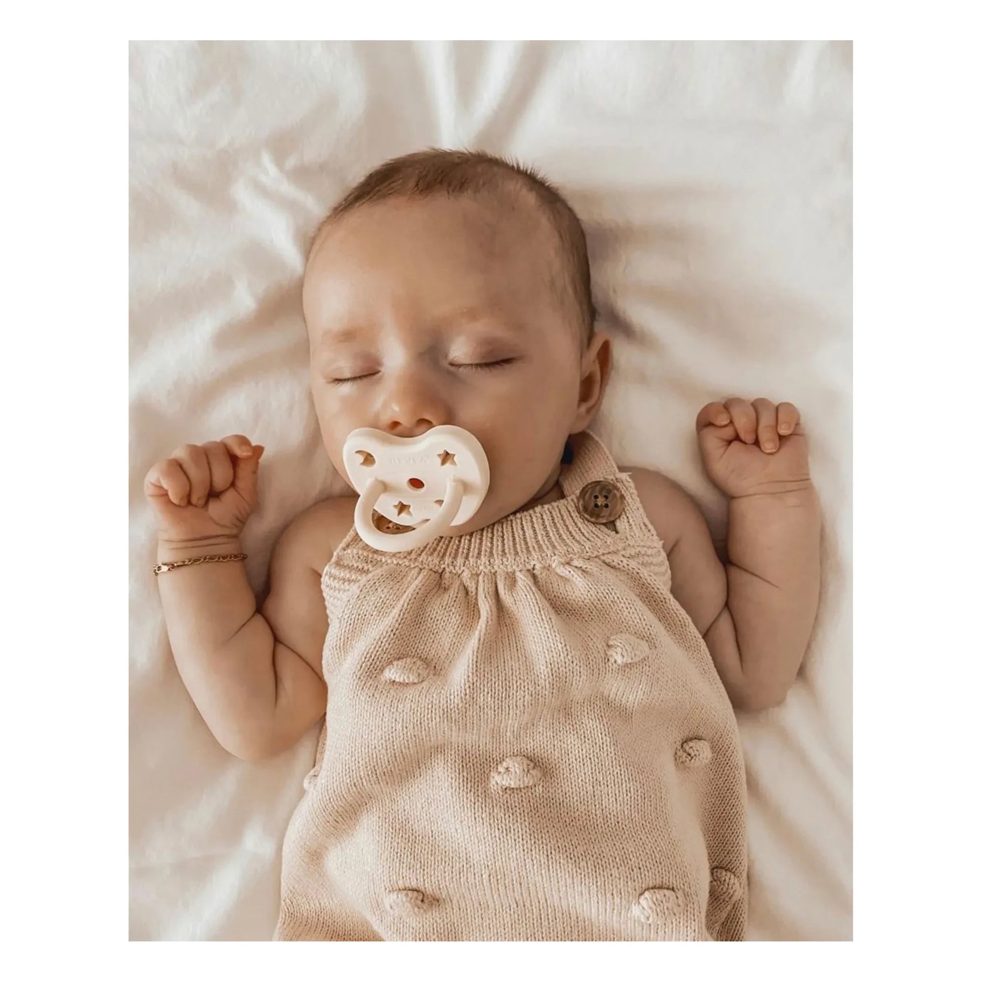 Hevea - Natural Rubber Physiological Pacifiers - 2-piece Set