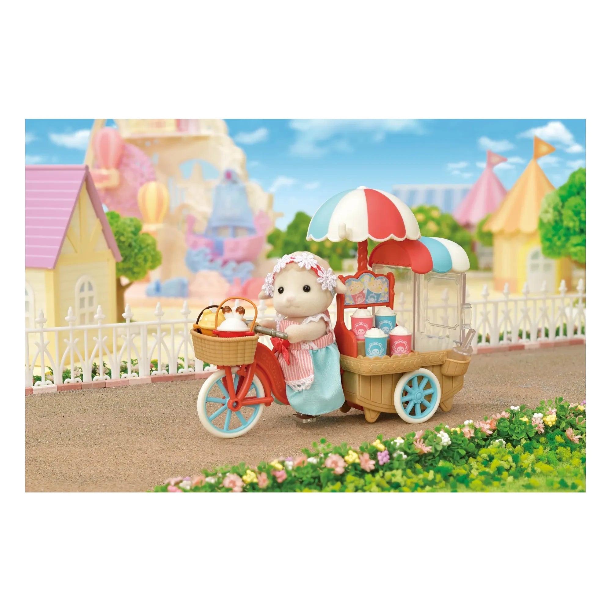 Sylvanian Families - La maman mouton ve patlamış mısır tezgahı