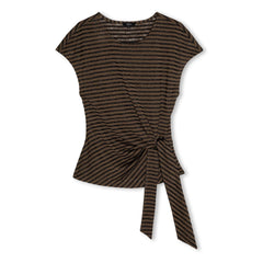 Rails - Gabbie Striped Top | Chocolate