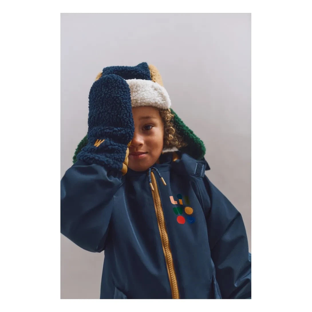 Liewood - Maddy Color-Blocked Ski Suit Made from Recycled Fibers | Night Blue