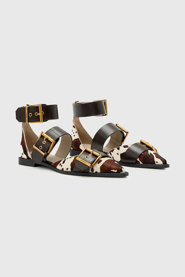 AllSaints Sutton Shoe Deri Balerinler
