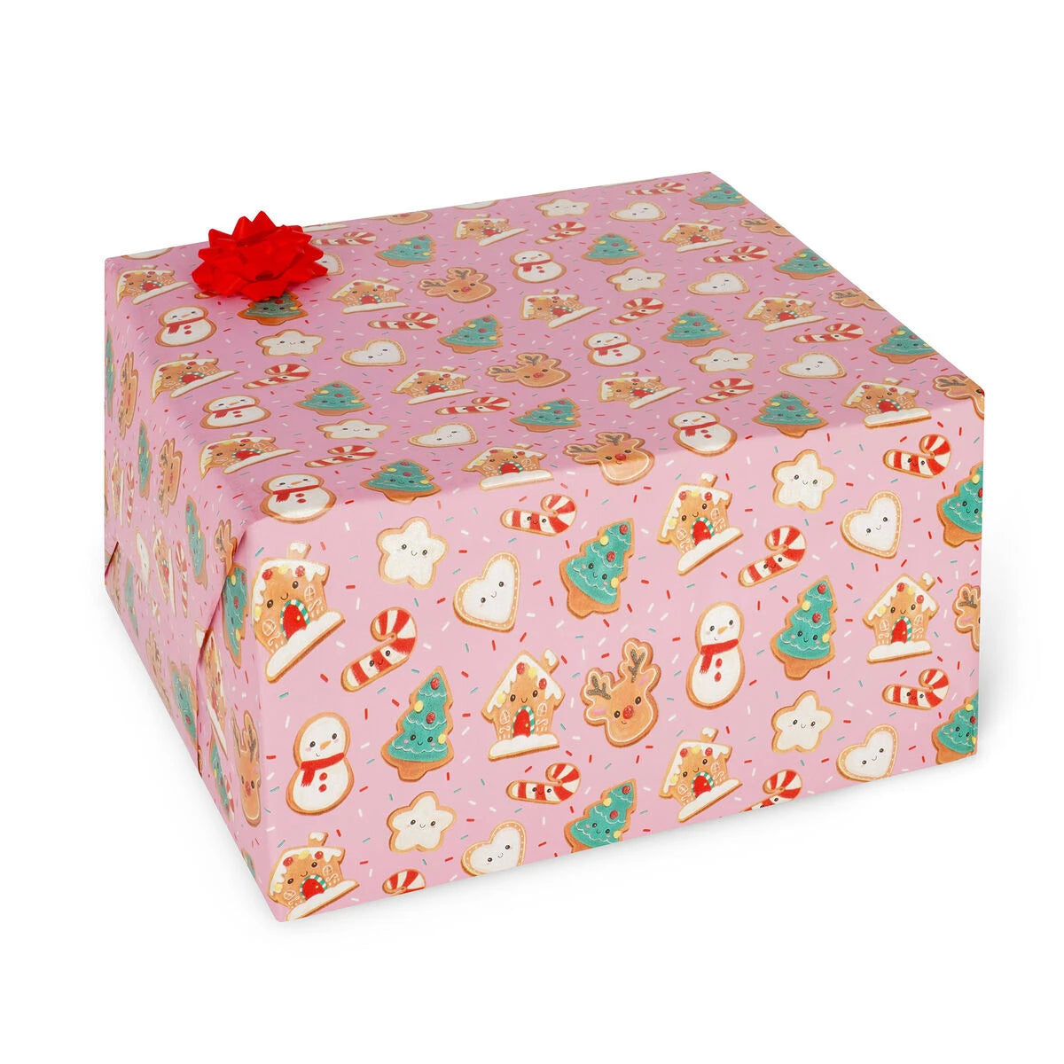Legami - Christmas Wrapping Paper Christmas Cookies - 200 x 70 cm Roll