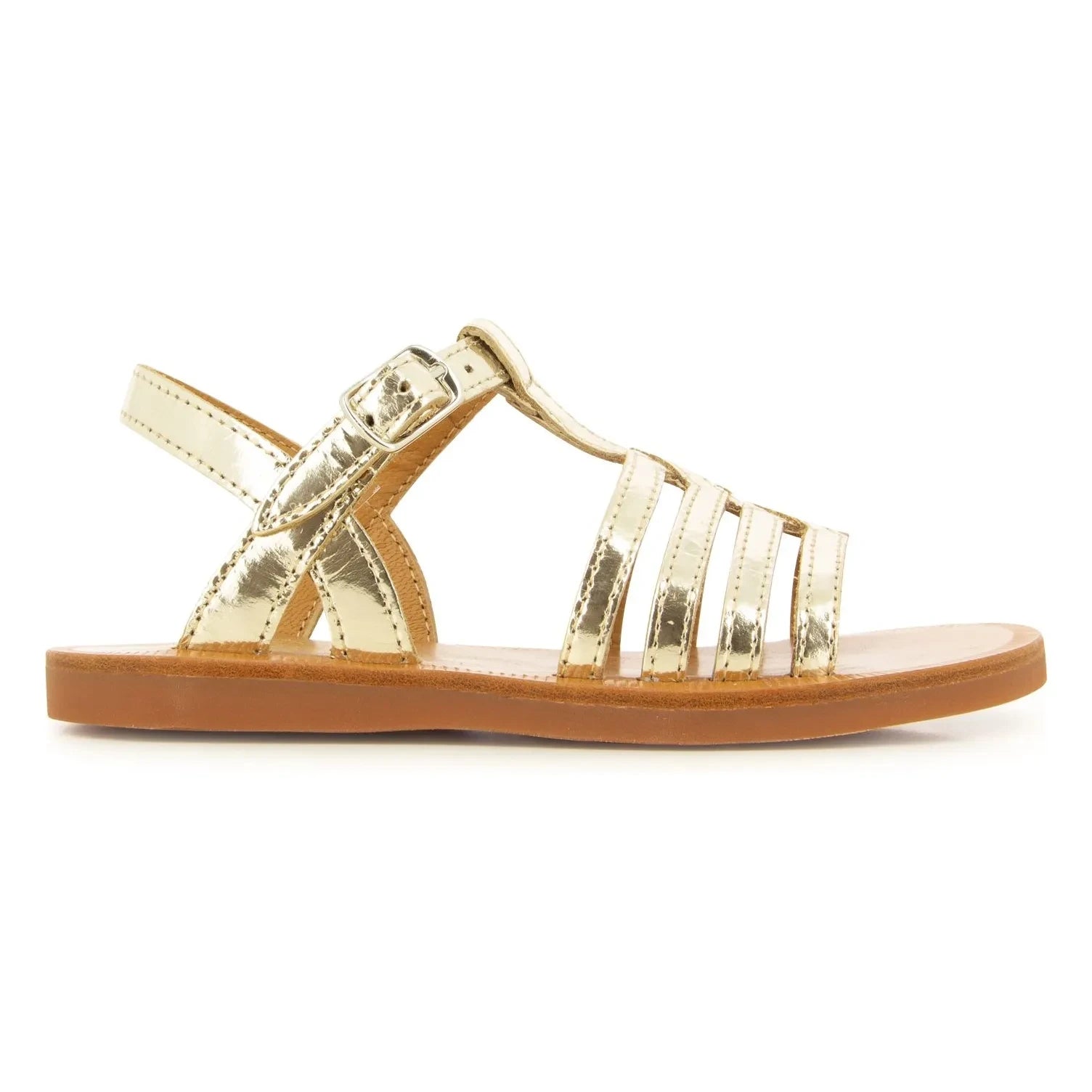 Pom d'Api - Plagette New Salomé sandaletler | Or