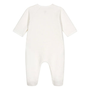 Petit Bateau - Organic Cotton Sleeper Pajamas | White