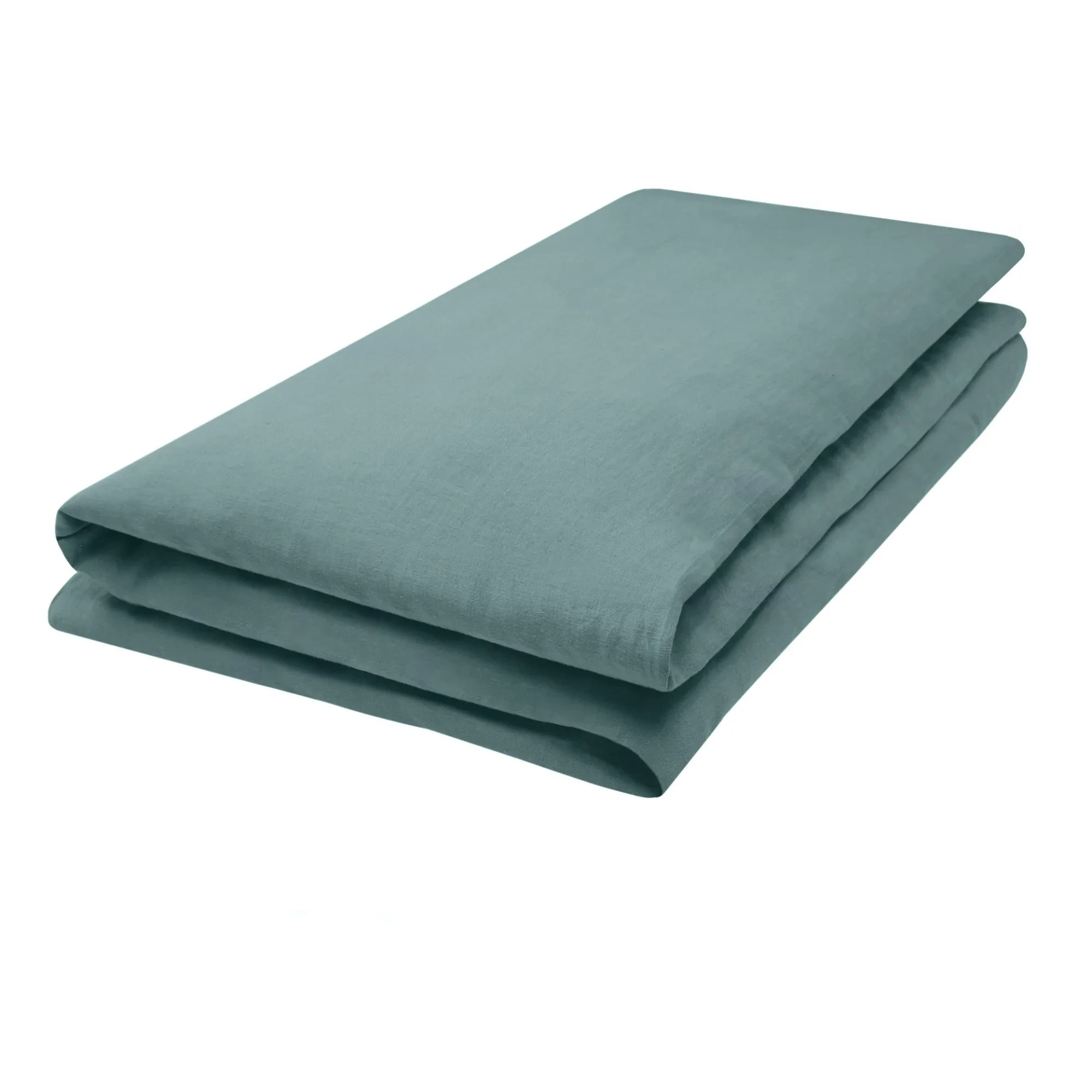 Communauté de biens - Washed Linen Duvet Cover | Sky Blue