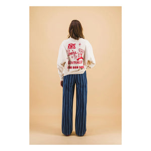 Elise Chalmin - Luigi Pamuk Sweatshirt | Ekru