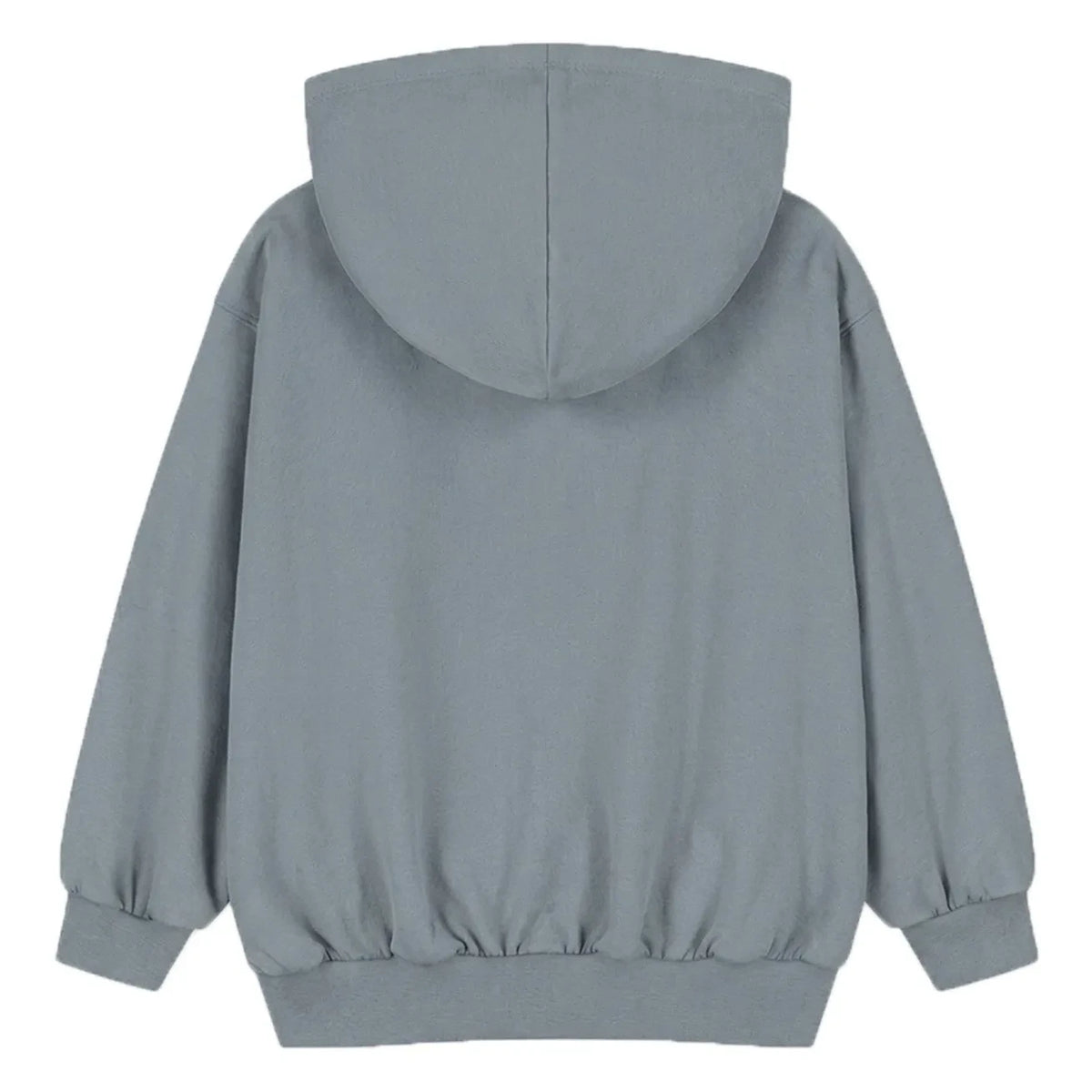 Gray Label - Organik pamuk fermuarlı sweatshirt | Gri