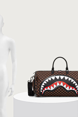 Sprayground - Brown Sharks Travel Bag in Paris 910D9306NSZ