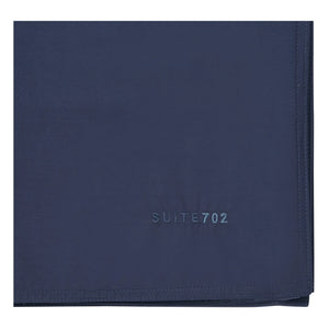 Suite 702 - Organic Percale Duvet Cover | Navy Blue