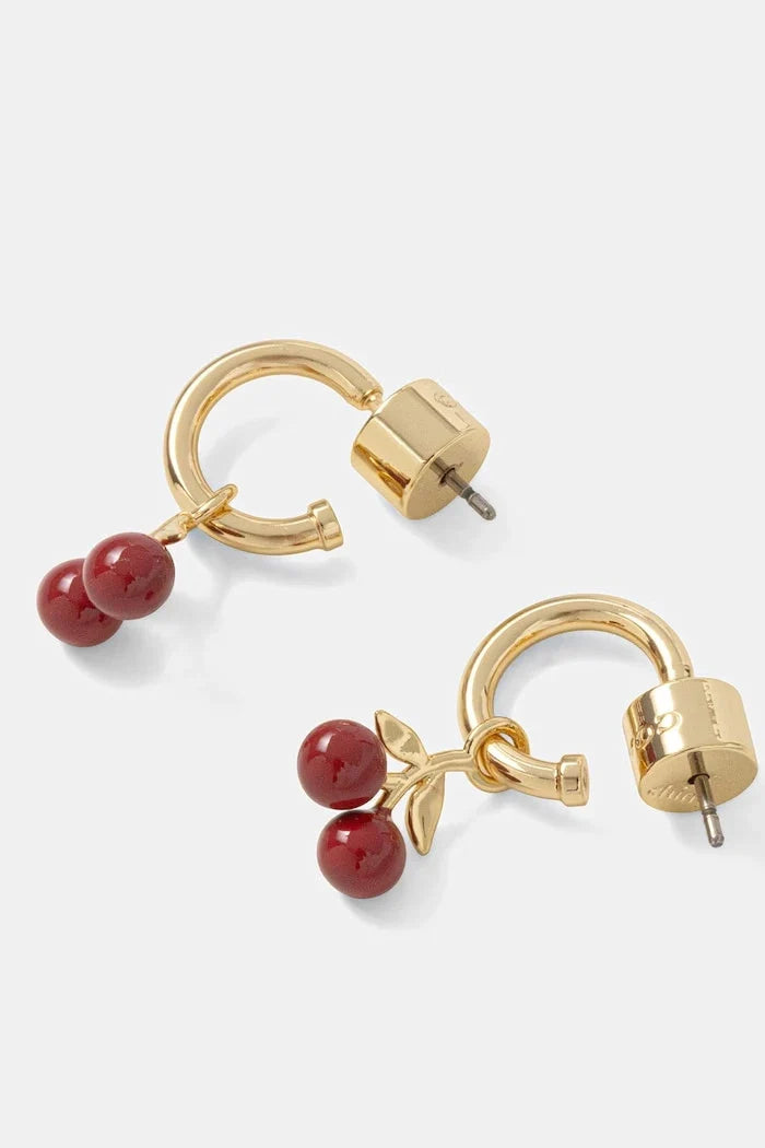Coach Kadın Metal Küpeler
