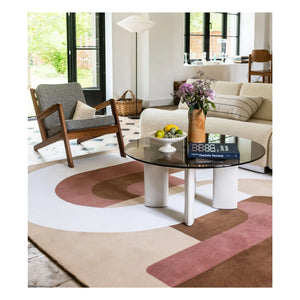 The Socialite Family - Roma Wool Rug | Pink