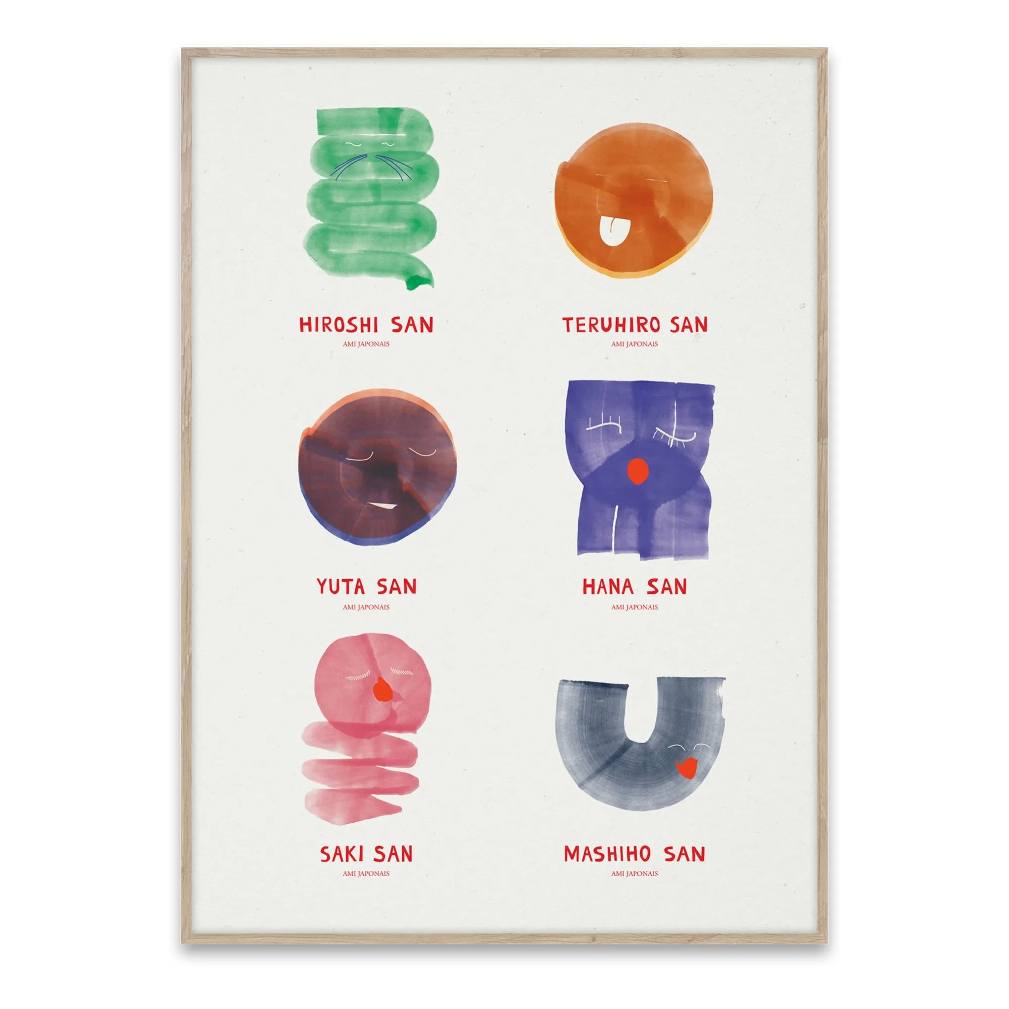 Mado - Japanese Friends Poster