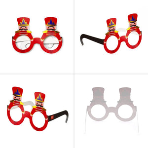 Legami - Set of 8 Christmas Paper Eyeglasses