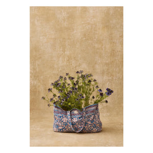 Louise Misha - Beverly Cotton Tote Bag | Light Blue