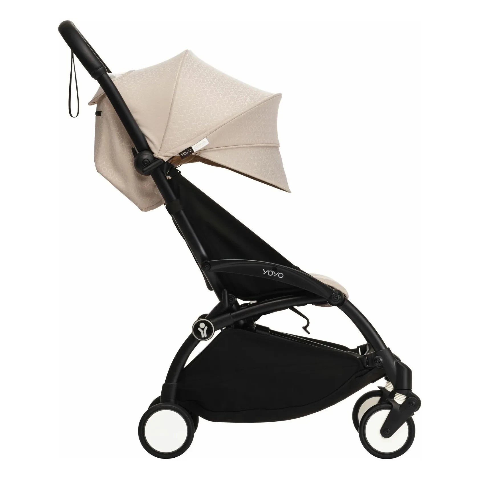 Stokke® - YOYO³ Bonpoint 6+ Baby Stroller with Black Frame | Beige