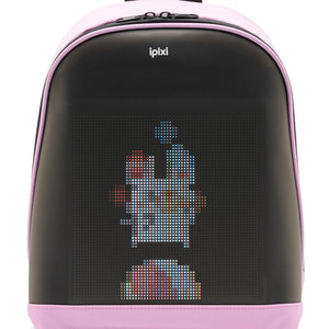 iPixi - Pixel Glow LED Akıllı Çocuk Sırt Çantası Pembe