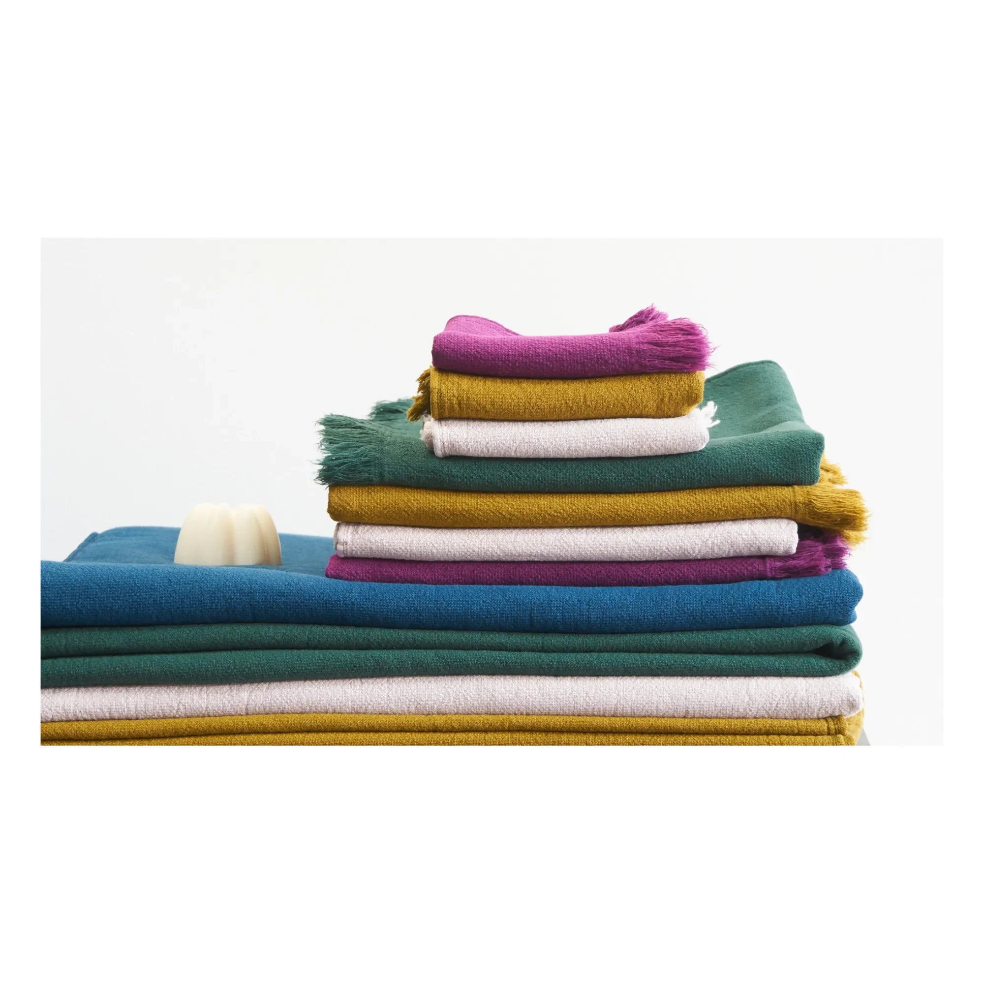 La cerise sur le gâteau - Guest Towels - Set of 2 | Light Pink