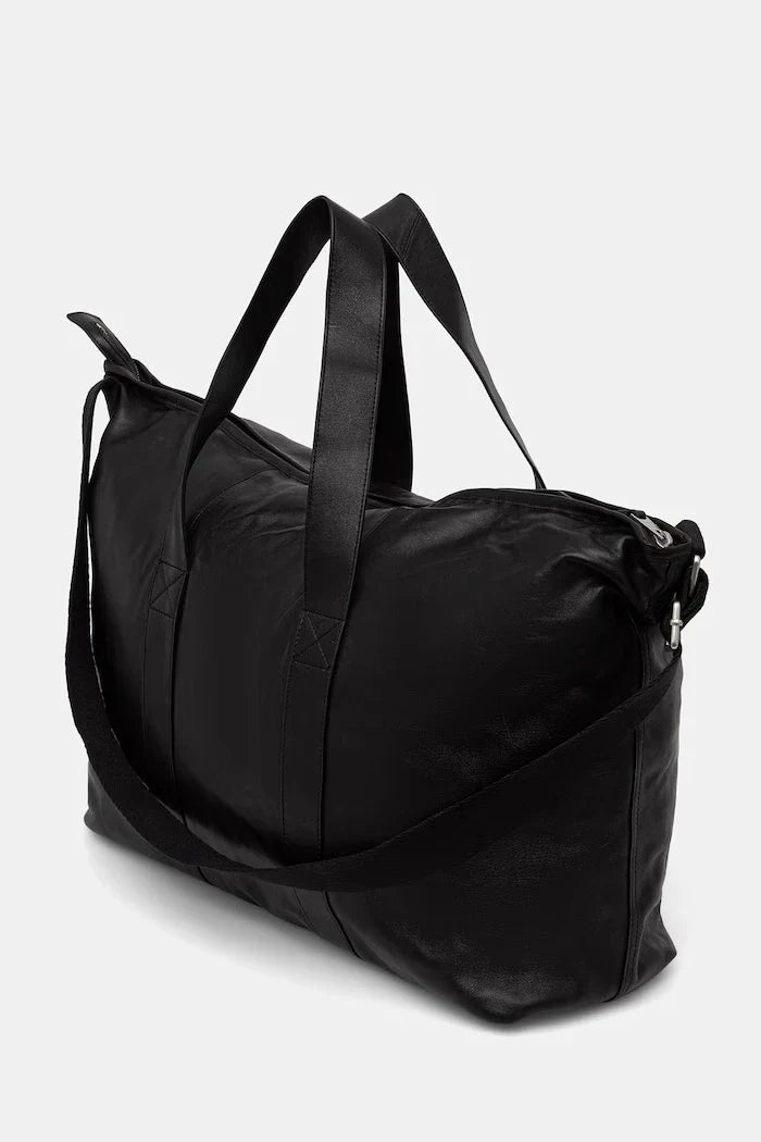 AllSaints erkek deri seyahat çantası KEI