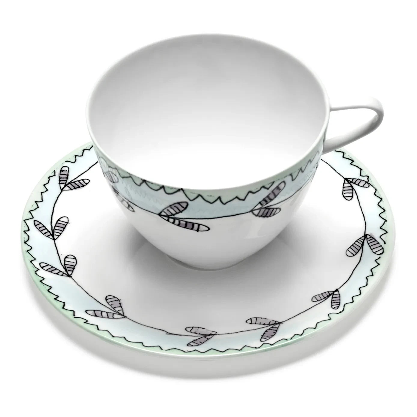Serax - Blossom fincan ve tabak, Marni için Serax - 2'li Set | Blossom