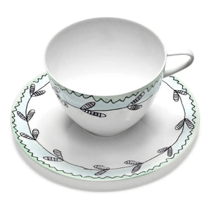 Serax - Blossom fincan ve tabak, Marni için Serax - 2'li Set | Blossom