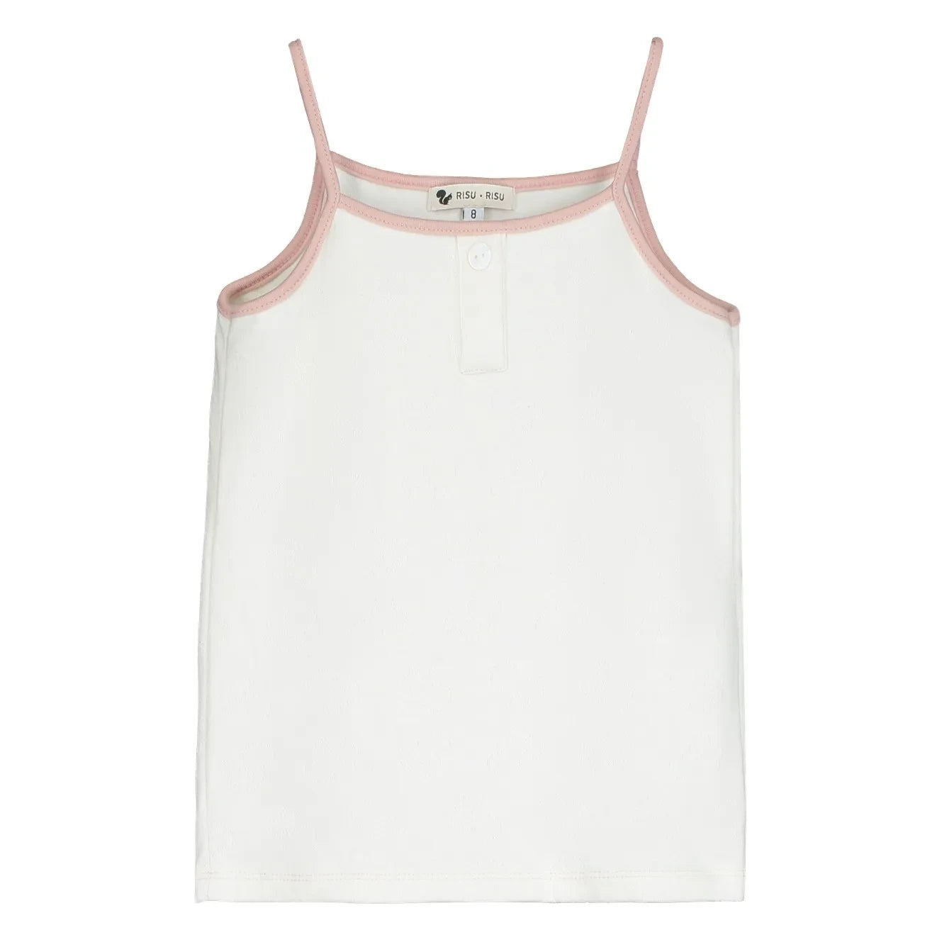 Risu Risu - Tranquille Organic Cotton Tank Top | Ecru