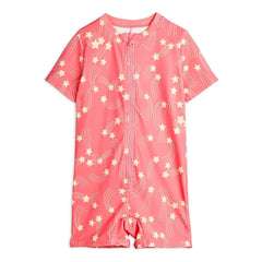 Mini Rodini - Etoiles Recycled Fiber UV Protection Swimsuit | Pink