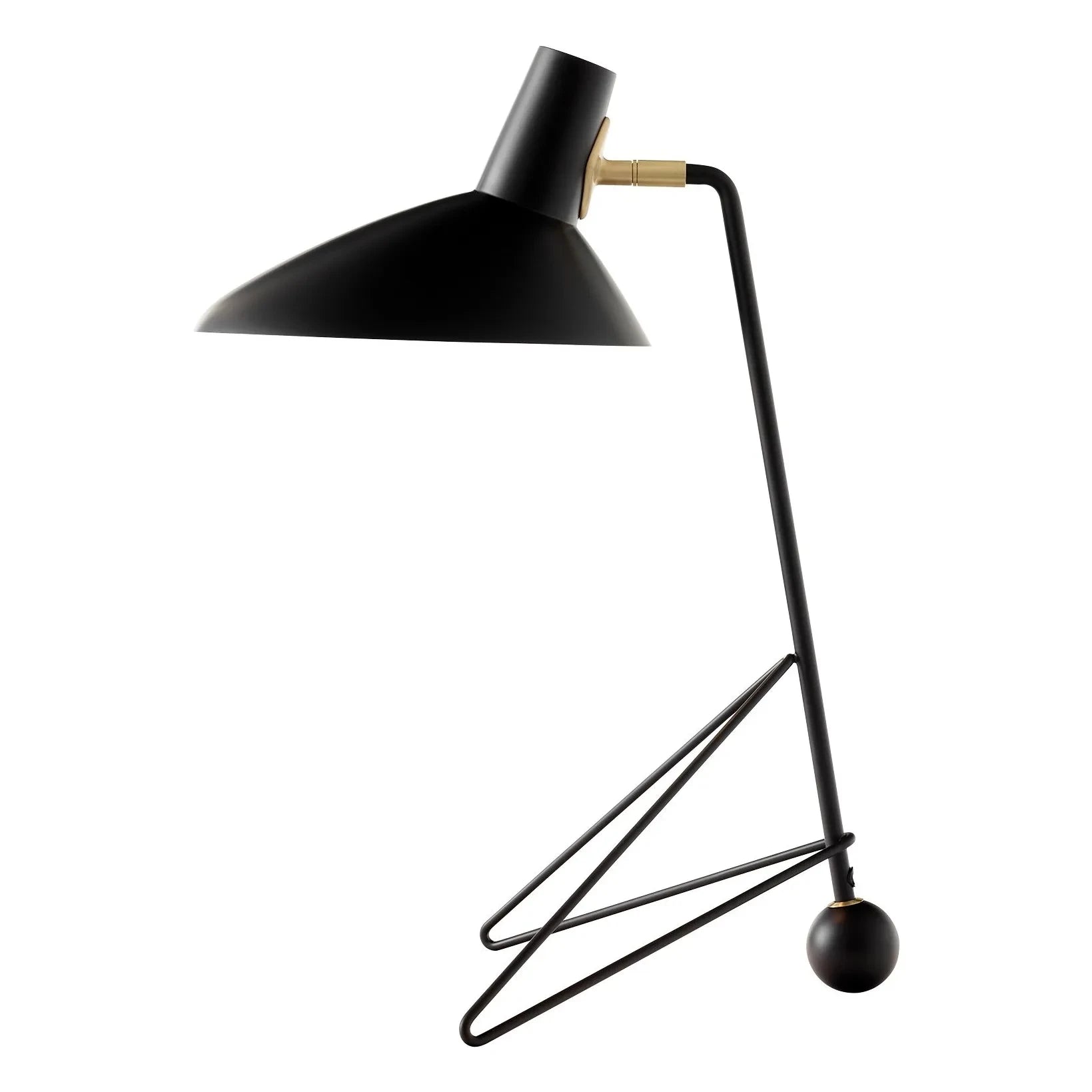 & Tradition - HM9 Tripod Table Lamp, Hvidt & Mølgaard | Black