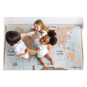 Lorena Canals - World Map Rug