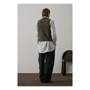 Soeur - Namaste Knitted Sweater | Gray Melange