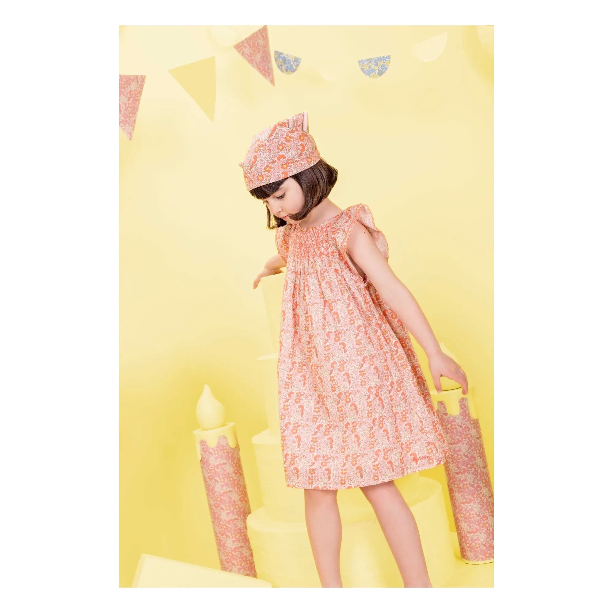 Bonton - 25th Anniversary Fleuri Scarf | Pink