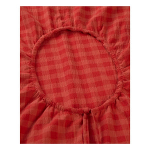 Thinking Mu - Kina Organic Cotton Dress | Red