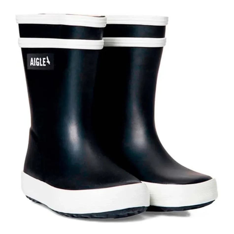 Aigle - Baby Flac Rain Boots | Navy Blue