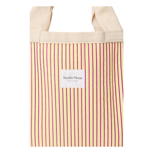 Studio Noos - Striped Beach Bag | Pale Yellow