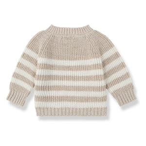 1+ in the family - Xaloc Linen Sweater | Beige