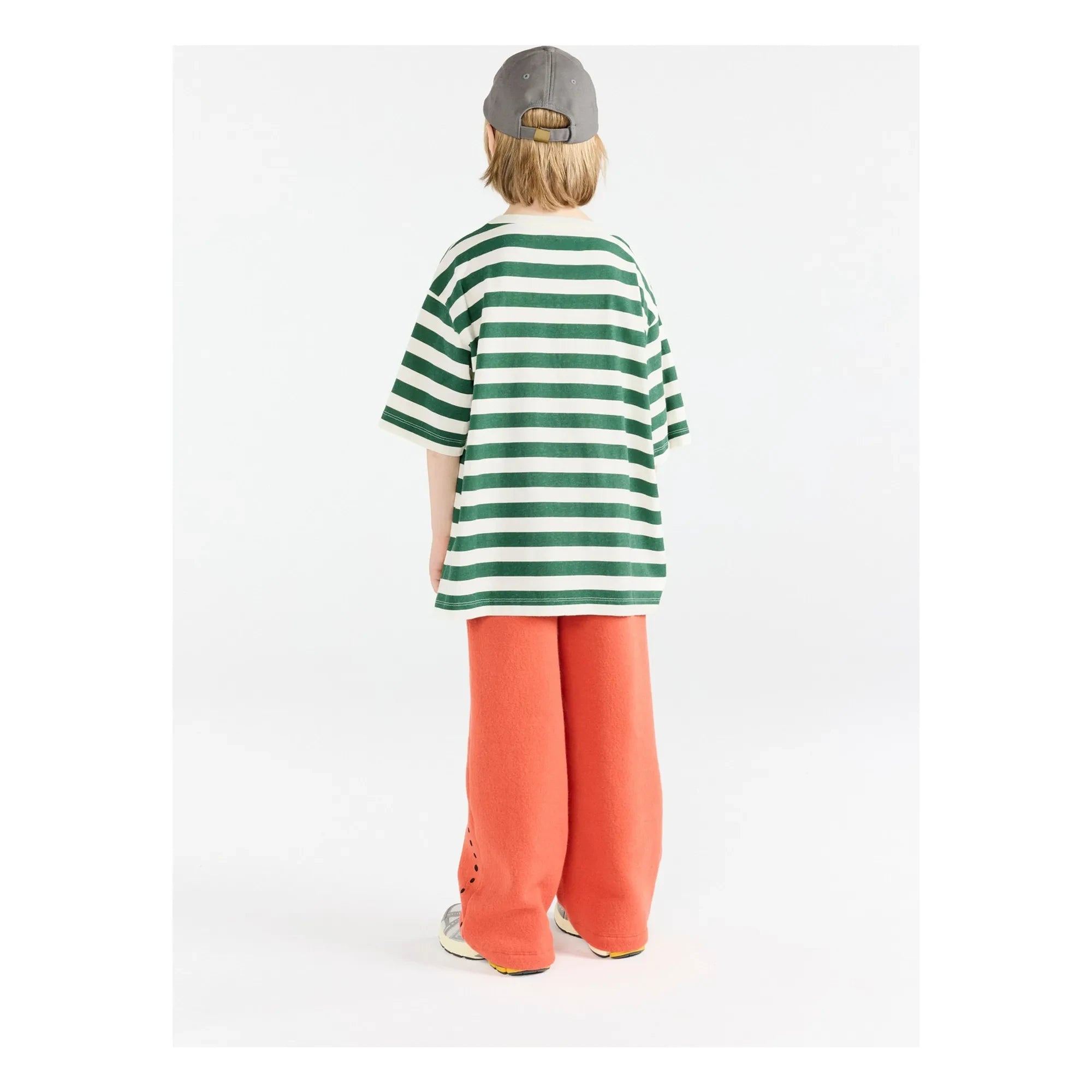 The Animals Observatory - Striped Collie T-Shirt | Green