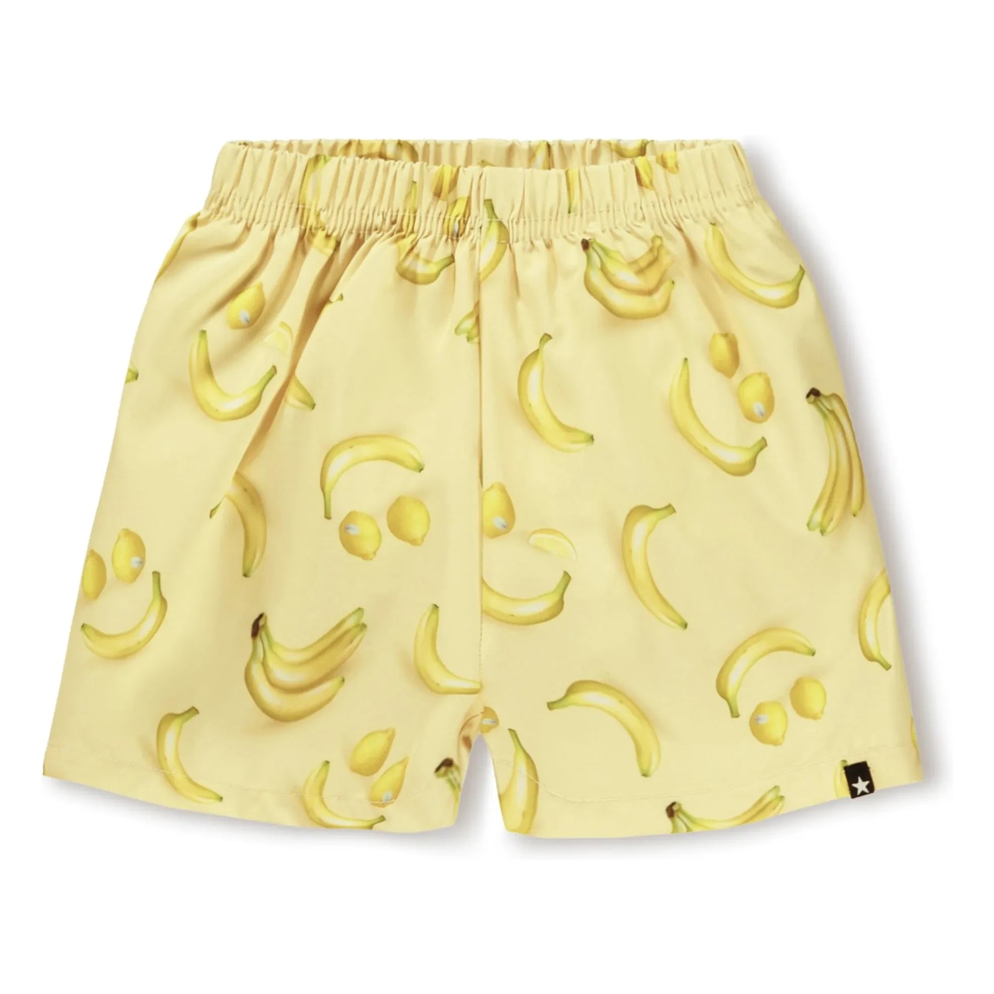 Molo - Newton Swimsuit with Banana Print Made from Recycled Fibers | Yellow