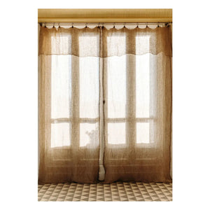 Le Monde Sauvage - Harmattan Izamal Curtain | Yellow