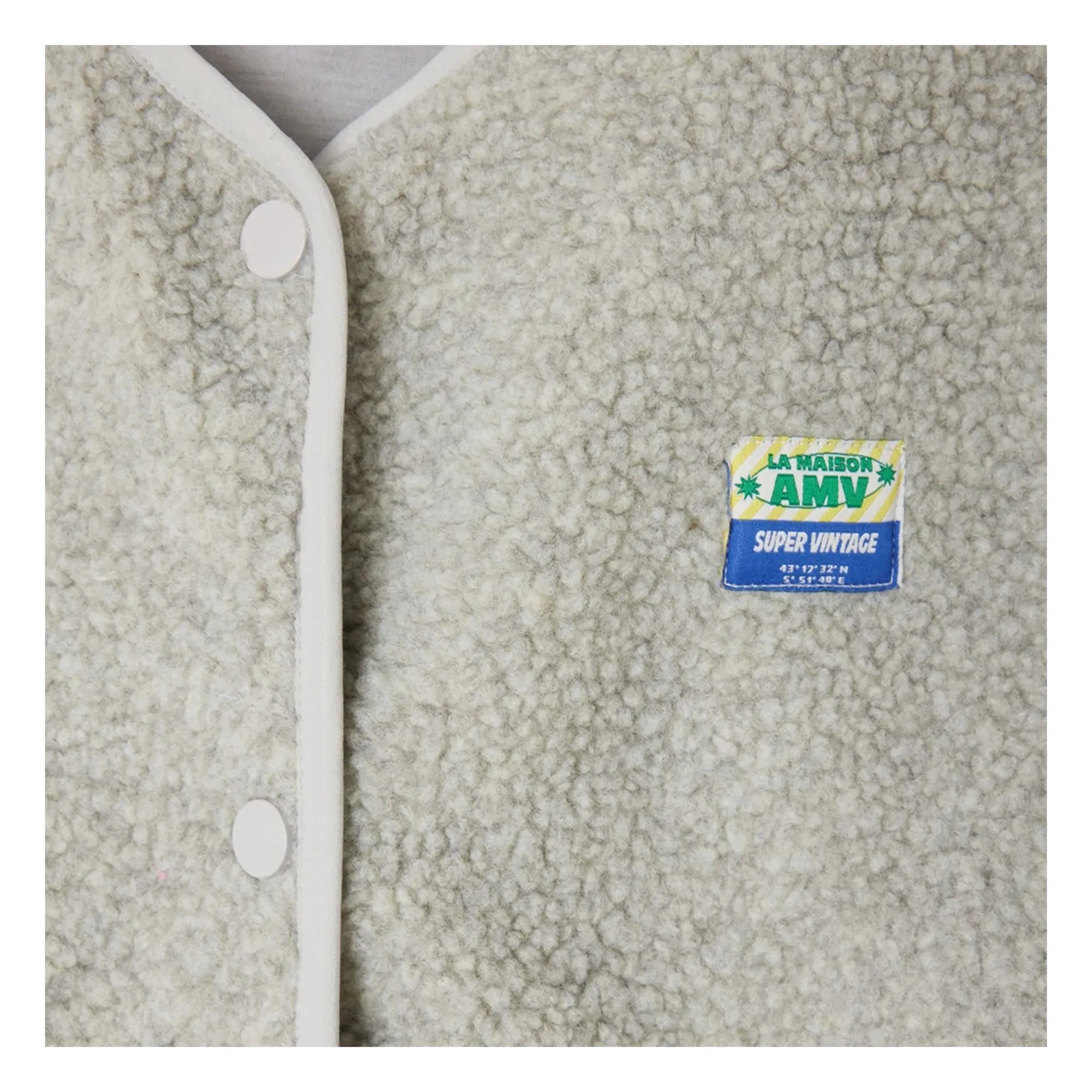 American Vintage - Hoktown Sleeveless Jacket | Light Gray