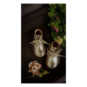 Petit Nord - Seashell Lace Boots | Silver