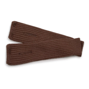 Collégien - Madeleine merino wool gloves | Chocolate
