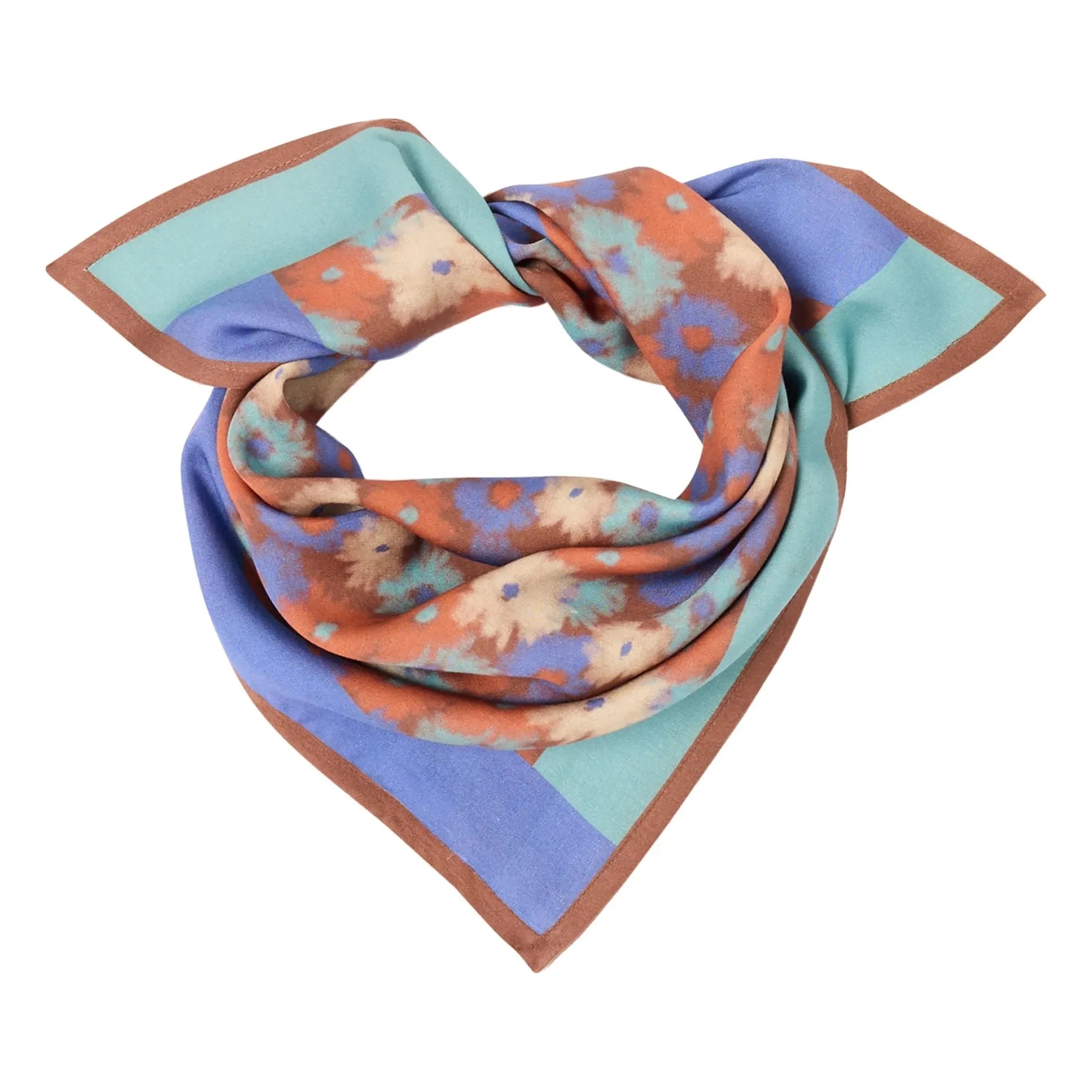 Apaches - Small Bow Lalavido Fleuri Satin | Blue