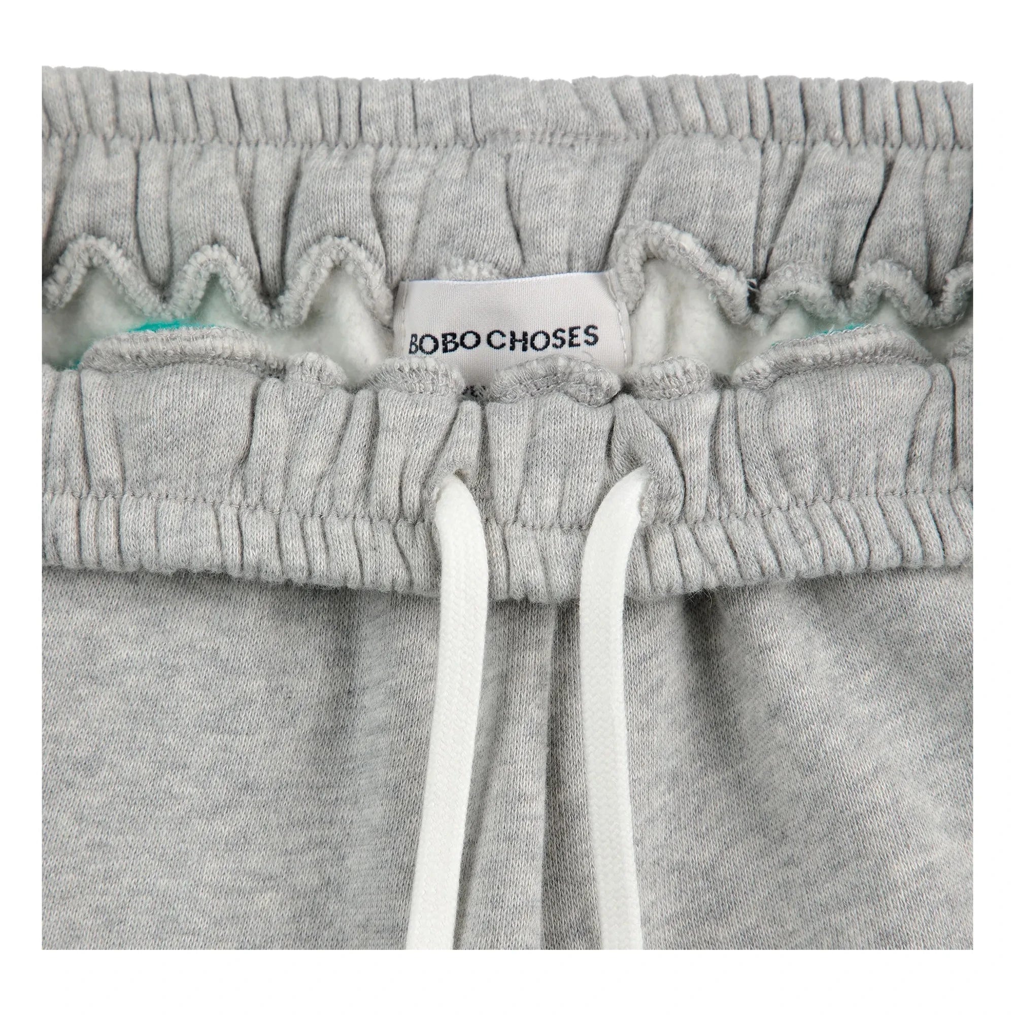Bobo Choses - Organic Cotton Hair Band Jogger | Heather Gray