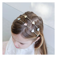 Mimi & Lula - Alice Heart Hair Band | Gold