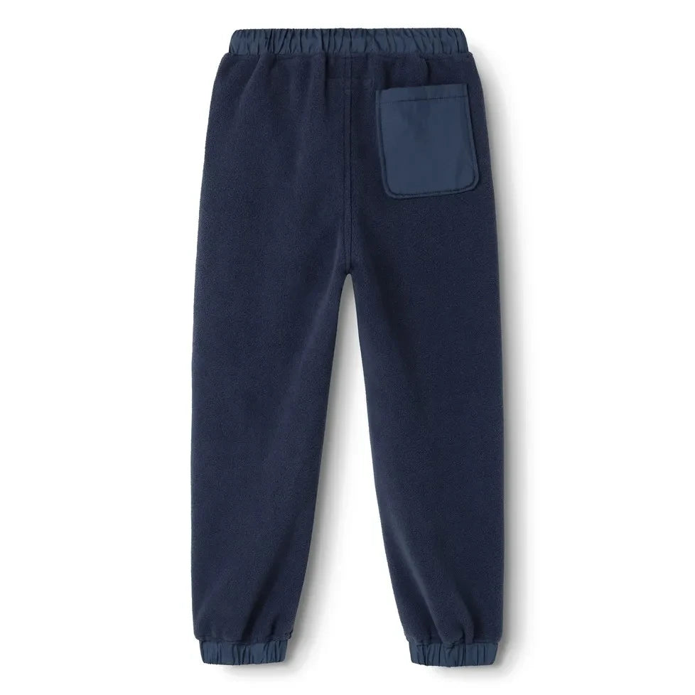 Liewood - Wendy Fleece Jogger Pants Made from Recycled Fibers | Navy