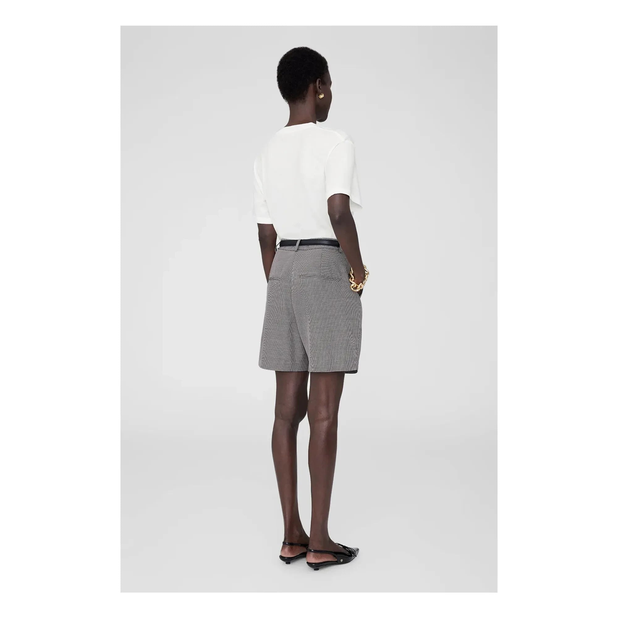 Anine Bing - Louis T-shirt | Beyaz