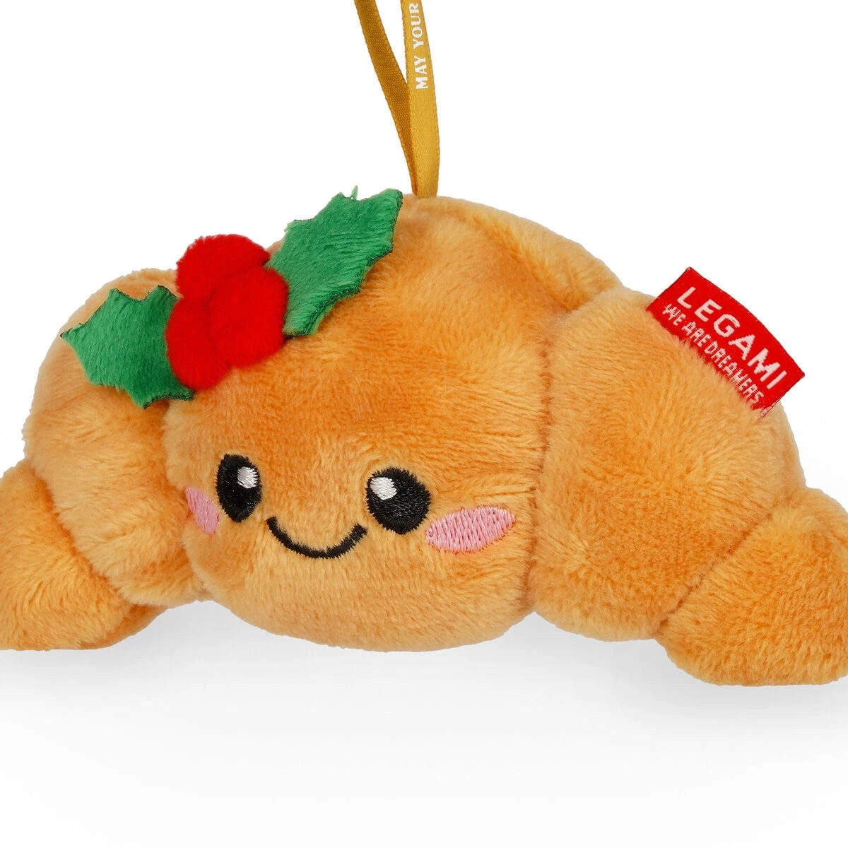 Legami - Croissant Plush Toy Christmas Tree Decoration - Oh-Oh-Ohrnaments