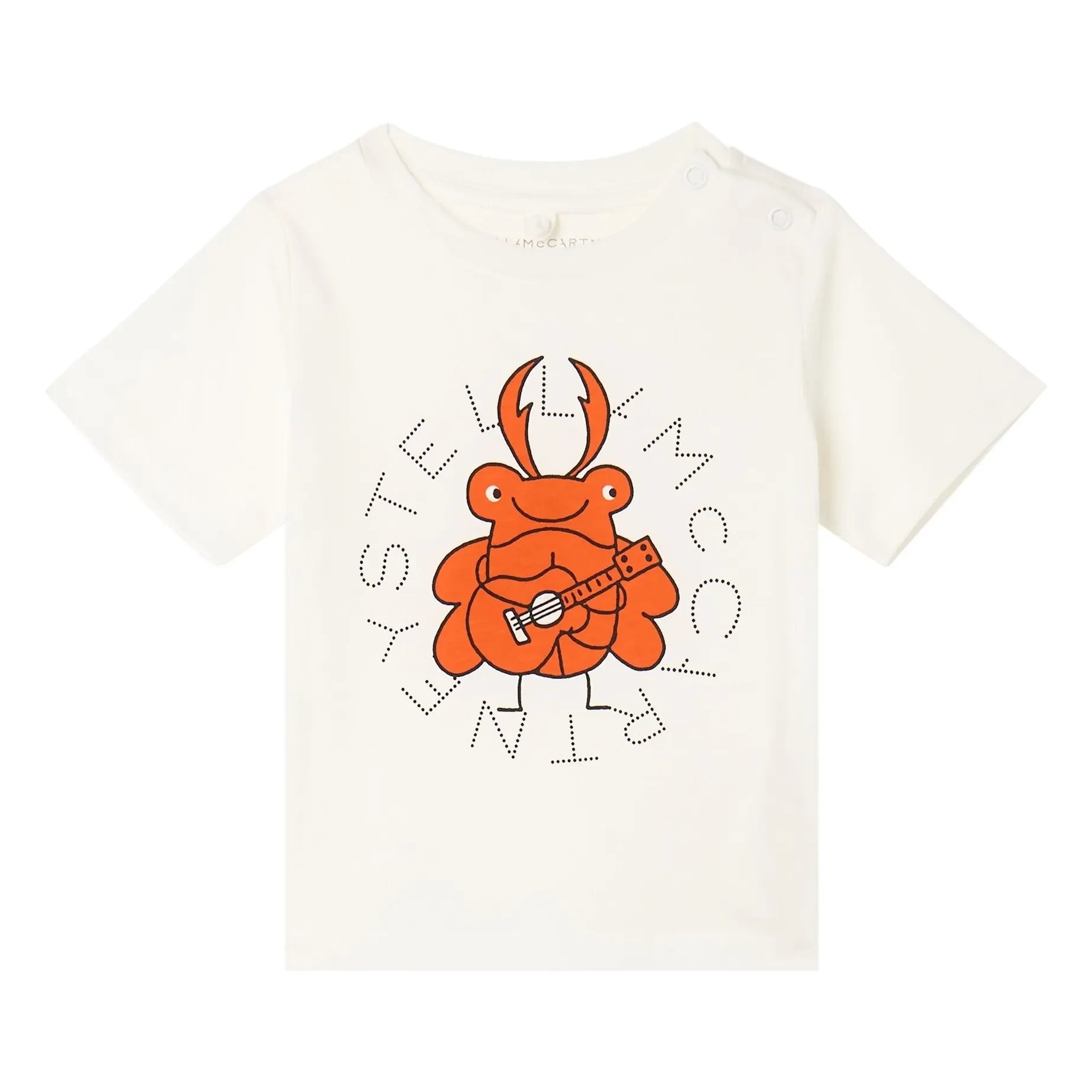 Stella McCartney Kids - Insect T-shirt Organic Cotton | Ivory