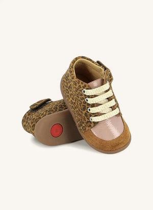 Pom d'Api - Ayakta Zippy Leopar Sneakers | Karamel