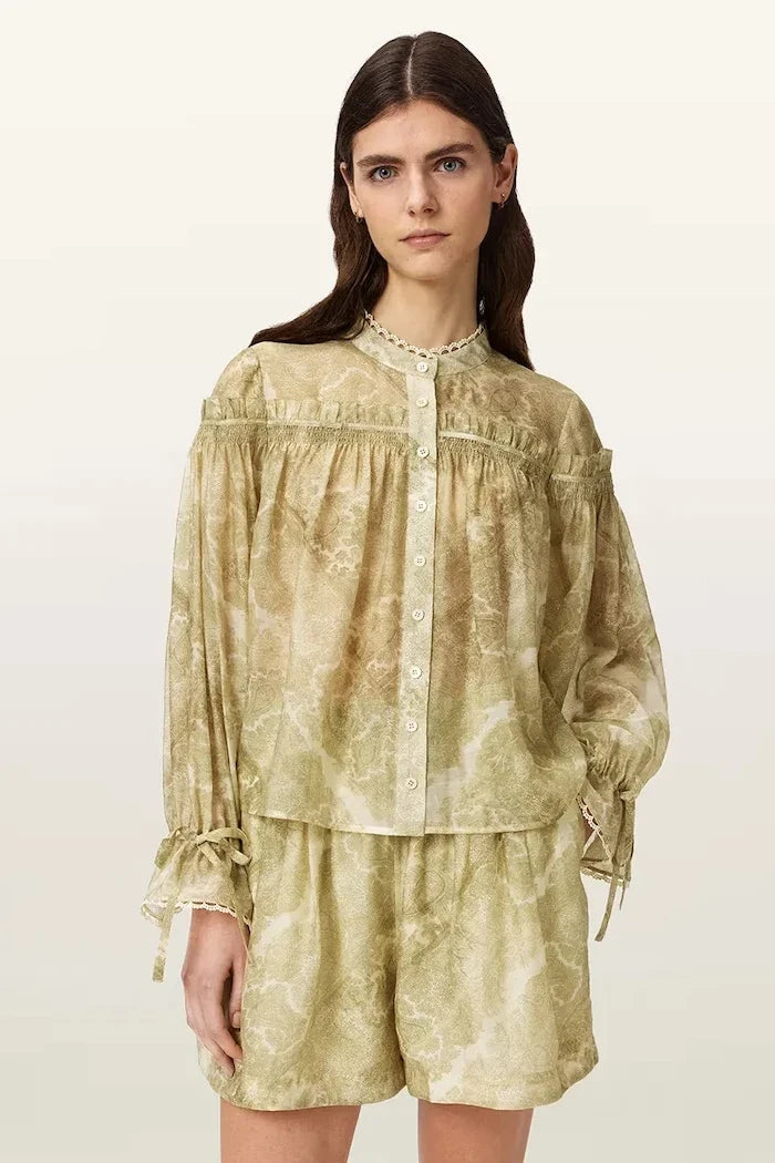AllSaints Kadın Lyocell Gömlek DELPHINE